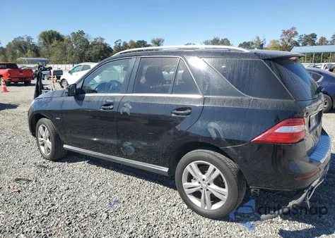 2012 Mercedes-Benz Ml 350 4Matic из США, поврежденный, VIN 4JGDA5HB4CA031277